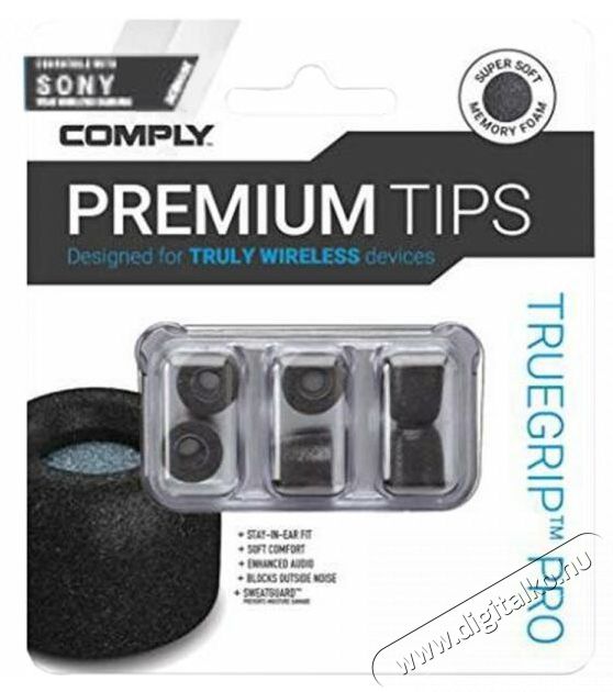 COMPLY Truegrip Pro TW-200-C SONY - M univerz&aacute;lis mem&oacute;riahabos f&uuml;lilleszt&eacute;k Audio-Video / Hifi / Multim&eacute;dia - F&uuml;l &eacute;s Fejhallgat&oacute;k - F&uuml;lhallgat&oacute; kieg&eacute;sz&iacute;tő - 459175