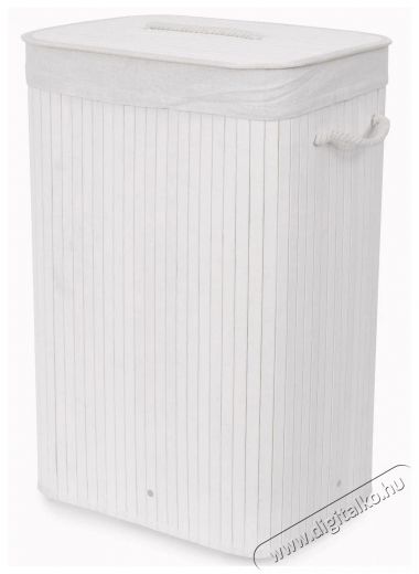 Compactor Bamboo - téglalap alakú, fehér, 40 x 30 x m.60 cm Háztartás / Otthon / Kültér - Lakásfelszerelés - Tároló - 504724