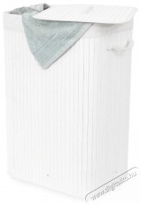 Compactor Bamboo - téglalap alakú, fehér, 40 x 30 x m.60 cm Háztartás / Otthon / Kültér - Lakásfelszerelés - Tároló - 504724