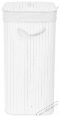 Compactor Bamboo - téglalap alakú, fehér, 40 x 30 x m.60 cm Háztartás / Otthon / Kültér - Lakásfelszerelés - Tároló - 504724