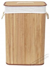 Compactor Bamboo - téglalap alakú, natúr, 40 x 30 x m60 cm Háztartás / Otthon / Kültér - Lakásfelszerelés - Tároló - 504723