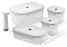 Compactor Aspi Fresh Set műanyag vákuumtartályok készlete, 3 db Konyhai termékek - Edény - Ételtároló - 523253