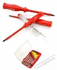 Compass 186 részes szerszámkoffer, ALU PREMIUM Háztartás / Otthon / Kültér - Szerszám - Csavarhúzó / kulcs / fúró / szerszám készlet - 523255