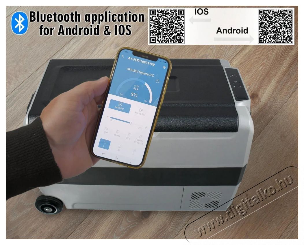 Compass DUAL 50l 230/24/12V -20&deg;C Konyhai term&eacute;kek - Hűtő, fagyaszt&oacute; (szabadon&aacute;ll&oacute;) - Fagyaszt&oacute;l&aacute;da - 523266