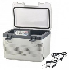Compass hűtőláda 19 l + kijelző 220V/24V/12V DOUBLE Konyhai termékek - Hűtő, fagyasztó (szabadonálló) - Fagyasztóláda - 523267