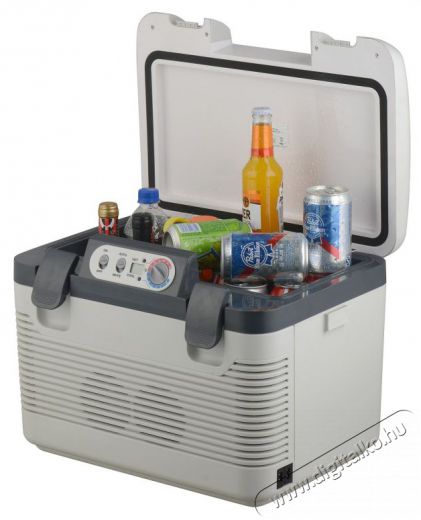 Compass hűtőláda 19 l + kijelző 220V/24V/12V DOUBLE Konyhai termékek - Hűtő, fagyasztó (szabadonálló) - Fagyasztóláda - 523267