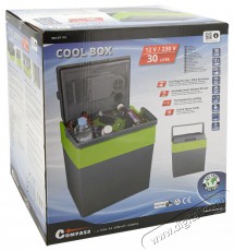 Compass aut&oacute;s hűtő 30l 230V/12V A++ Konyhai term&eacute;kek - Hűtő, fagyaszt&oacute; (szabadon&aacute;ll&oacute;) - Hordozhat&oacute; hűtőt&aacute;ska - 530608