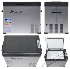 Compass 50l 230/24/12V -20&deg;C GREY Konyhai term&eacute;kek - Hűtő, fagyaszt&oacute; (szabadon&aacute;ll&oacute;) - Hordozhat&oacute; hűtőt&aacute;ska - 530611