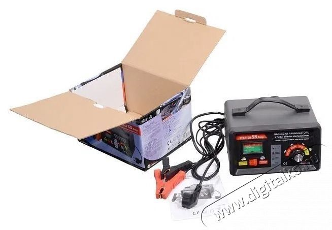 Compass t&ouml;ltő 6 12V 10 02 55A STARTER aut&oacute; akkuml&aacute;tor t&ouml;ltő Aut&oacute;hifi / Aut&oacute; felszerel&eacute;s - Aut&oacute;s / aut&oacute;hifi kieg&eacute;sz&iacute;tő - Aut&oacute; akkumul&aacute;tor t&ouml;ltő - 531712