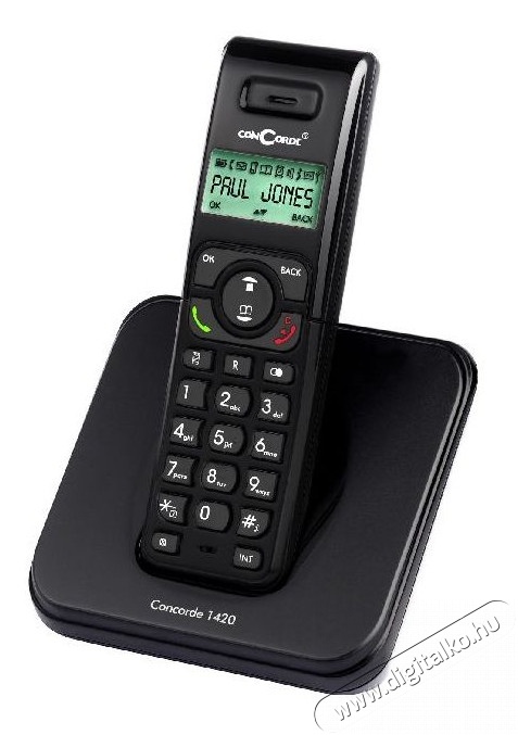 ConCorde 1420 vezet&eacute;k n&eacute;lk&uuml;li DECT telefon Mobil / Kommunik&aacute;ci&oacute; / Smart - DECT / cordless telefon - 258671