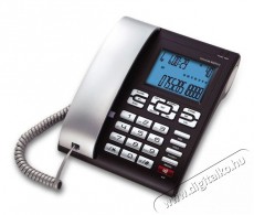 ConCorde 6025CID vezetékes telefon készülék hívószám kijelzéssel FEKETE-EZÜST Mobil / Kommunikáció / Smart - Vezetékes telefon / fax - 258680