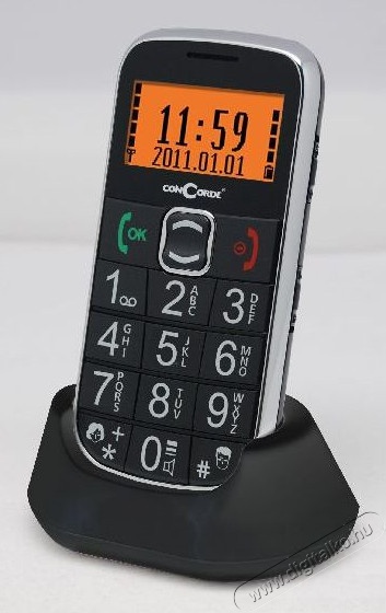 ConCorde sPhone 2100 senior telefon / nagygombos mobiltelefon időseknek Mobil / Kommunik&aacute;ci&oacute; / Smart - Klasszikus / Mobiltelefon időseknek - 258711