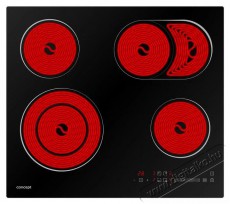 Concept SDV3860 Konyhai termékek - Sütő-főzőlap, tűzhely (beépíthető) - Elektromos főzőlap (beépíthető) - 504377