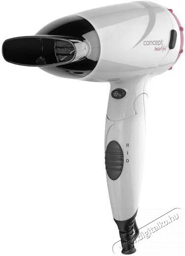 Concept VV5740 BEAUTIFUL 1500 W feh&eacute;r + r&oacute;zsasz&iacute;n Sz&eacute;ps&eacute;g&aacute;pol&aacute;s / Eg&eacute;szs&eacute;g - Haj&aacute;pol&aacute;s - Hajsz&aacute;r&iacute;t&oacute; - 510460