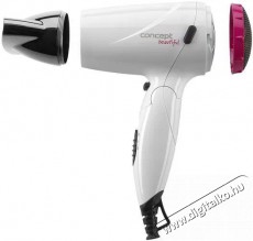 Concept VV5740 BEAUTIFUL 1500 W feh&eacute;r + r&oacute;zsasz&iacute;n Sz&eacute;ps&eacute;g&aacute;pol&aacute;s / Eg&eacute;szs&eacute;g - Haj&aacute;pol&aacute;s - Hajsz&aacute;r&iacute;t&oacute; - 510460
