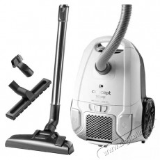 Concept VP8090 700 W Trooper Parquet fehér Háztartás / Otthon / Kültér - Porszívó / takarítógép - Porzsákos porszívó - 510932
