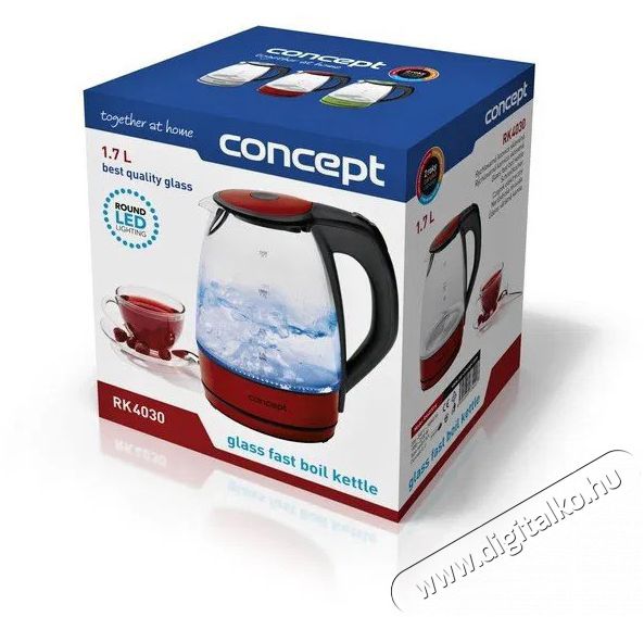 Concept RK-4030 Konyhai term&eacute;kek - V&iacute;zforral&oacute; / teafőző - 513008