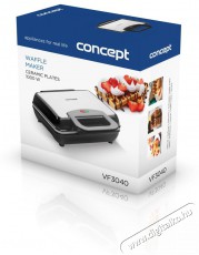 Concept VF3040 Konyhai termékek - Konyhai kisgép (sütés / főzés / hűtés / ételkészítés) - Melegszendvics / gofri sütő - 523327