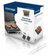Concept GE3500 Konyhai termékek - Konyhai kisgép (sütés / főzés / hűtés / ételkészítés) - Kontakt grill sütő / sütőlap - 523346