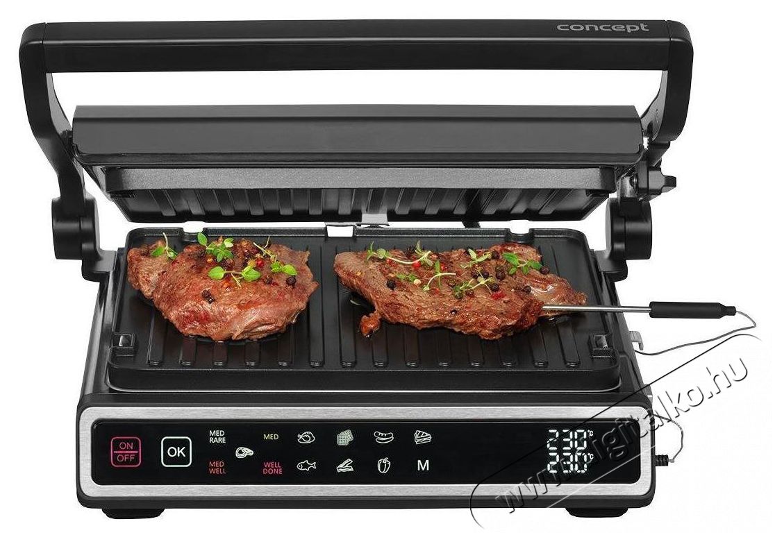 Concept GE3550 Konyhai term&eacute;kek - Konyhai kisg&eacute;p (s&uuml;t&eacute;s / főz&eacute;s / hűt&eacute;s / &eacute;telk&eacute;sz&iacute;t&eacute;s) - Kontakt grill s&uuml;tő / s&uuml;tőlap - 523338