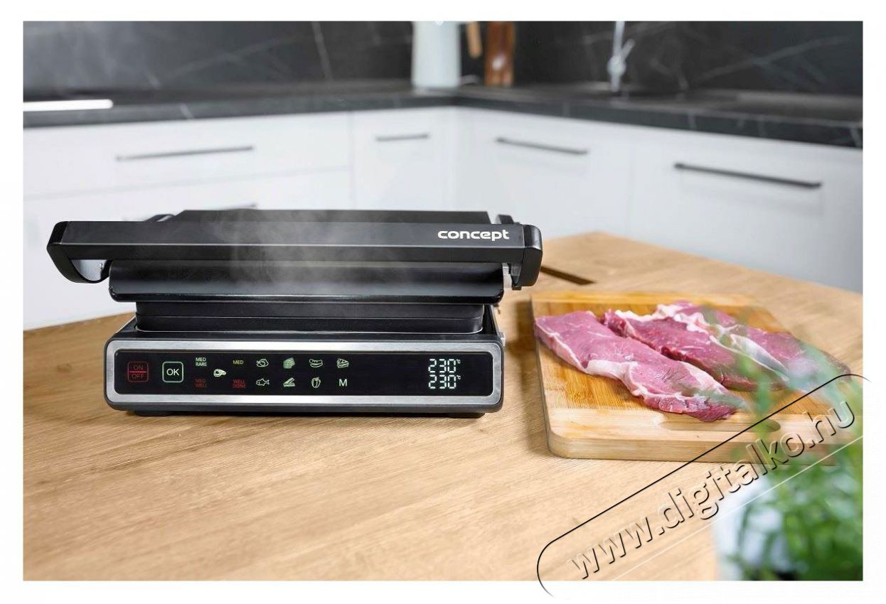 Concept GE3550 Konyhai term&eacute;kek - Konyhai kisg&eacute;p (s&uuml;t&eacute;s / főz&eacute;s / hűt&eacute;s / &eacute;telk&eacute;sz&iacute;t&eacute;s) - Kontakt grill s&uuml;tő / s&uuml;tőlap - 523338
