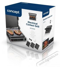 Concept GE3550 Konyhai term&eacute;kek - Konyhai kisg&eacute;p (s&uuml;t&eacute;s / főz&eacute;s / hűt&eacute;s / &eacute;telk&eacute;sz&iacute;t&eacute;s) - Kontakt grill s&uuml;tő / s&uuml;tőlap - 523338