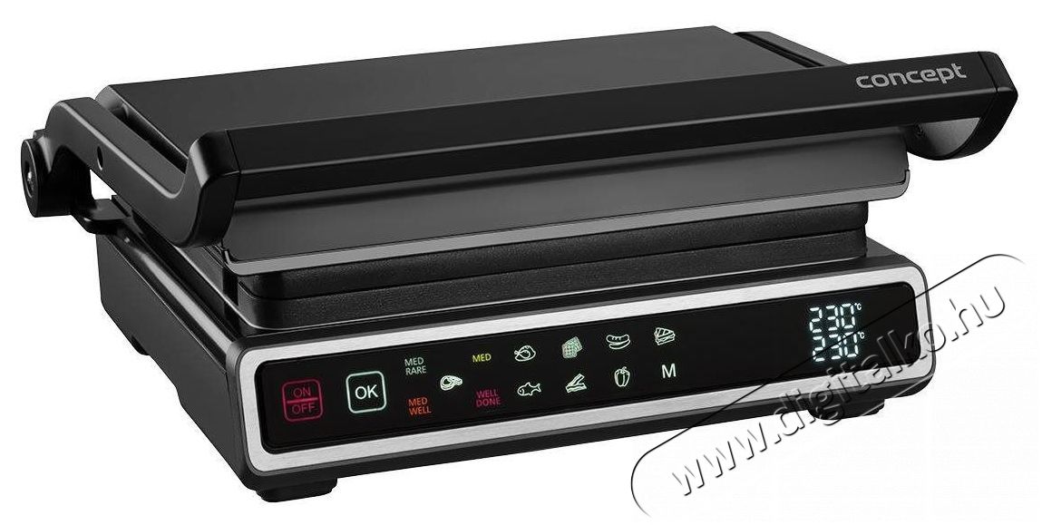 Concept GE3550 Konyhai term&eacute;kek - Konyhai kisg&eacute;p (s&uuml;t&eacute;s / főz&eacute;s / hűt&eacute;s / &eacute;telk&eacute;sz&iacute;t&eacute;s) - Kontakt grill s&uuml;tő / s&uuml;tőlap - 523338