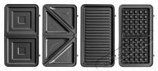 Concept SV3070 XXL 4 az 1-ben 900 W Konyhai termékek - Konyhai kisgép (sütés / főzés / hűtés / ételkészítés) - Melegszendvics / gofri sütő - 523277