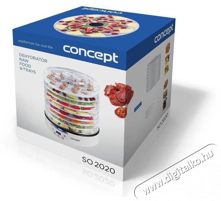 Concept SO2020 Konyhai term&eacute;kek - Konyhai kisg&eacute;p (s&uuml;t&eacute;s / főz&eacute;s / hűt&eacute;s / &eacute;telk&eacute;sz&iacute;t&eacute;s) - Gy&uuml;m&ouml;lcsaszal&oacute; - 529340