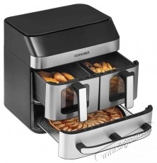 Concept FR9000 PIZZA TRIO Airfryer Konyhai term&eacute;kek - Konyhai kisg&eacute;p (s&uuml;t&eacute;s / főz&eacute;s / hűt&eacute;s / &eacute;telk&eacute;sz&iacute;t&eacute;s) - Olajs&uuml;tő - 531213