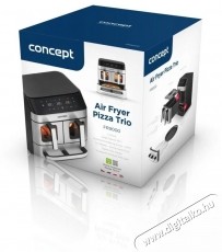 Concept FR9000 PIZZA TRIO Airfryer Konyhai term&eacute;kek - Konyhai kisg&eacute;p (s&uuml;t&eacute;s / főz&eacute;s / hűt&eacute;s / &eacute;telk&eacute;sz&iacute;t&eacute;s) - Olajs&uuml;tő - 531213