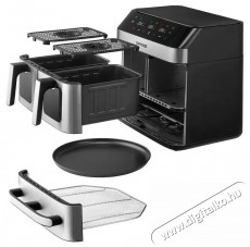 Concept FR9000 PIZZA TRIO Airfryer Konyhai term&eacute;kek - Konyhai kisg&eacute;p (s&uuml;t&eacute;s / főz&eacute;s / hűt&eacute;s / &eacute;telk&eacute;sz&iacute;t&eacute;s) - Olajs&uuml;tő - 531213