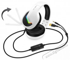 CONNECT IT CHP-3595-WH NEO fehér Audio-Video / Hifi / Multimédia - Fül és Fejhallgatók - Fejhallgató mikrofonnal / headset - 518634