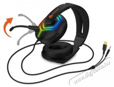 CONNECT IT CHP-4600-BK BIOHAZARD Audio-Video / Hifi / Multim&eacute;dia - F&uuml;l &eacute;s Fejhallgat&oacute;k - Fejhallgat&oacute; mikrofonnal / headset - 518640