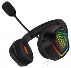 CONNECT IT CHP-4800-BK BIOHAZARD Blast, fekete Audio-Video / Hifi / Multimédia - Fül és Fejhallgatók - Fejhallgató mikrofonnal / headset - 518641