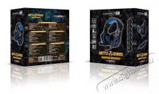 CONNECT IT CHP-5500-BL BATTLE RNBW Ed.2 - kék Audio-Video / Hifi / Multimédia - Fül és Fejhallgatók - Fejhallgató mikrofonnal / headset - 518638