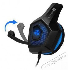 CONNECT IT CHP-5500-BL BATTLE RNBW Ed.2 - kék Audio-Video / Hifi / Multimédia - Fül és Fejhallgatók - Fejhallgató mikrofonnal / headset - 518638