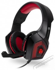 CONNECT IT CHP-5500-RD BATTLE RNBW Ed. 2 Gaming Headset, red Audio-Video / Hifi / Multim&eacute;dia - F&uuml;l &eacute;s Fejhallgat&oacute;k - Fejhallgat&oacute; mikrofonnal / headset - 518635