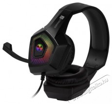 CONNECT IT CHP-5600-BK BATTLE RGB Ed. 3 fekete Audio-Video / Hifi / Multimédia - Fül és Fejhallgatók - Fejhallgató mikrofonnal / headset - 518637