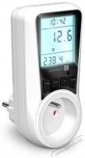 CONNECT IT PowerMeter Pro fogyasztásmérő Háztartás / Otthon / Kültér - Okos otthon - Kiegészítő - 523353