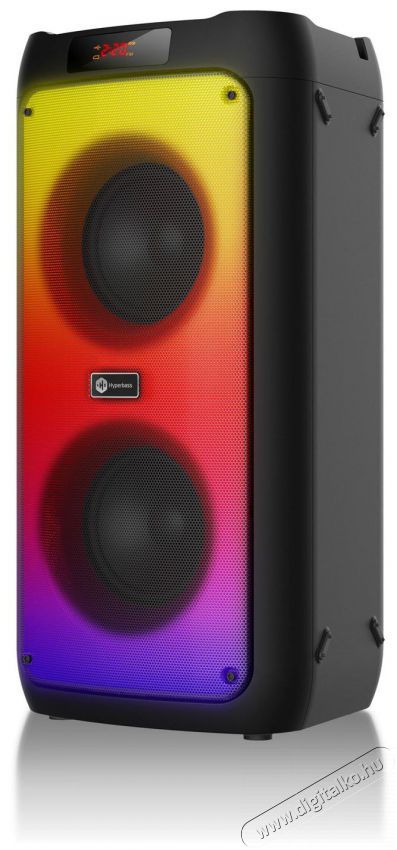 CONNECT IT Hyperbass BEAT+ vezet&eacute;k n&eacute;lk&uuml;li parti hangsz&oacute;r&oacute;, FEKETE Iroda &eacute;s sz&aacute;m&iacute;t&aacute;stechnika - PC hangsz&oacute;r&oacute; / hangfal - 523349