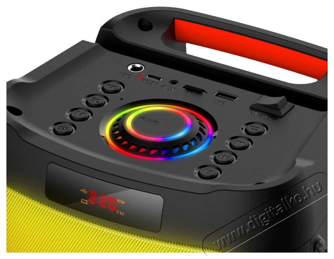 CONNECT IT Hyperbass BEAT+ vezet&eacute;k n&eacute;lk&uuml;li parti hangsz&oacute;r&oacute;, FEKETE Iroda &eacute;s sz&aacute;m&iacute;t&aacute;stechnika - PC hangsz&oacute;r&oacute; / hangfal - 523349