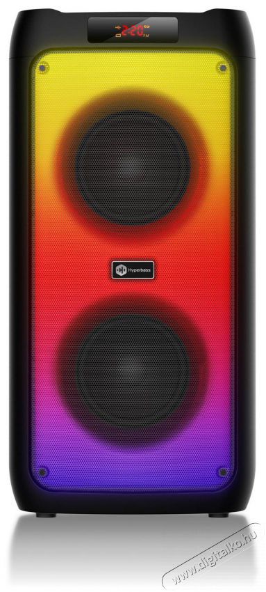 CONNECT IT Hyperbass BEAT+ vezet&eacute;k n&eacute;lk&uuml;li parti hangsz&oacute;r&oacute;, FEKETE Iroda &eacute;s sz&aacute;m&iacute;t&aacute;stechnika - PC hangsz&oacute;r&oacute; / hangfal - 523349