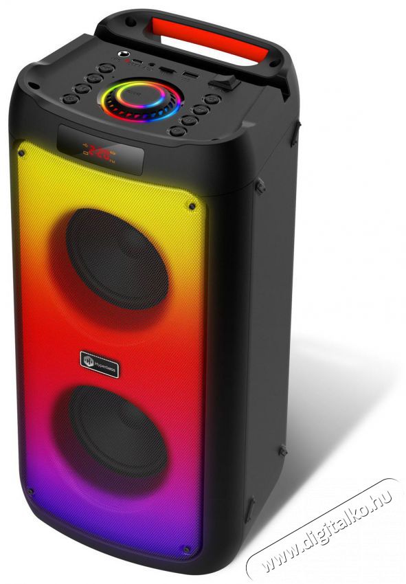 CONNECT IT Hyperbass BEAT+ vezet&eacute;k n&eacute;lk&uuml;li parti hangsz&oacute;r&oacute;, FEKETE Iroda &eacute;s sz&aacute;m&iacute;t&aacute;stechnika - PC hangsz&oacute;r&oacute; / hangfal - 523349