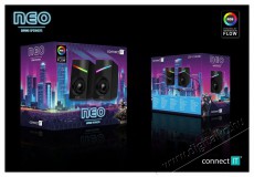 CONNECT IT NEO fekete Iroda &eacute;s sz&aacute;m&iacute;t&aacute;stechnika - PC hangsz&oacute;r&oacute; / hangfal - 523351