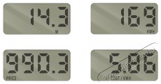 CONNECT IT PowerMeter áramfogyasztás-mérő Háztartás / Otthon / Kültér - Világítás / elektromosság - Hálózati elosztó / hosszabbító / adapter - 523352