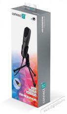 CONNECT IT CMI-8000-AN YouMic USB, antracit Fot&oacute;-Vide&oacute; kieg&eacute;sz&iacute;tők - Mikrofon - &Eacute;nek &eacute;s hangszer mikrofon - 524572