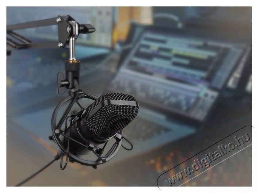 CONNECT IT ProMic CMI-9010-BK, fekete Fot&oacute;-Vide&oacute; kieg&eacute;sz&iacute;tők - Mikrofon - &Eacute;nek &eacute;s hangszer mikrofon - 524574