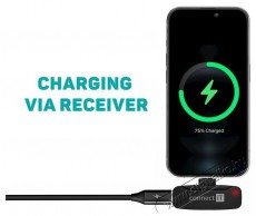 CONNECT IT Wireless Lavalier Lightning (2 db + receiver) készlet Fotó-Videó kiegészítők - Mikrofon - Csíptetős, fej és kitűző mikrofon - 524570