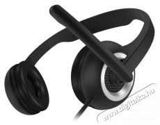 CONNECT IT HOME & OFFICE fekete Fejhallgató Audio-Video / Hifi / Multimédia - Fül és Fejhallgatók - Fejhallgató mikrofonnal / headset - 529356